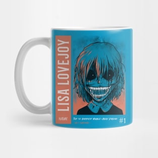 Scary Vintage Japanese Horror Anime "Lisa Lovejoy" Mug